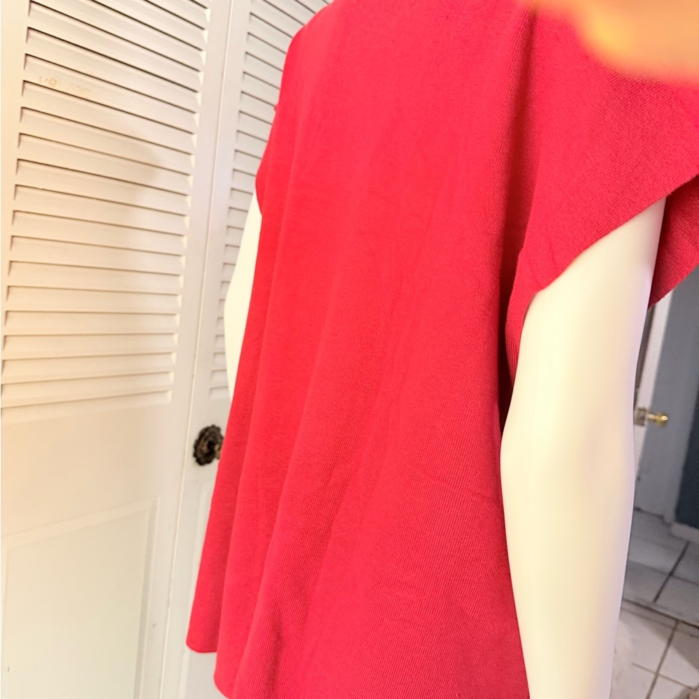 Ekouaer Red Short Sleeve Tunic Top – Size 2XL (NWT) - Picture 6 of 9